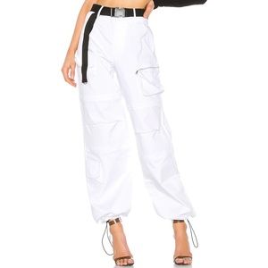 NWT I Am Gia White Edam Cargo Pant